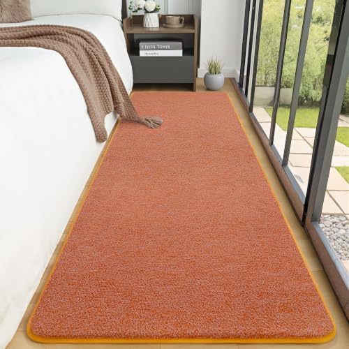 AROGAN 2x6 Runner Rug for Hallway, Long Runner Rugs Non Slip, Orange - Image 3