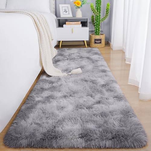Chicrug Soft Runner Rugs for Bedroom Living Room Plush Fluffy Rug 2x8 by ChicrugHomeDecor