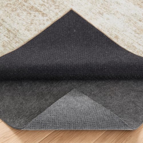 Soalmost Non Slip Rug Pads 5x7, 1/4" Thick Felt Cushioned Rug Gripper Pad by Soalmost