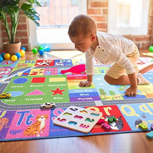 HOMORE Kids Rug, 6x9 Kids Educational Area Rugs for Classroom Playroom - Image 6