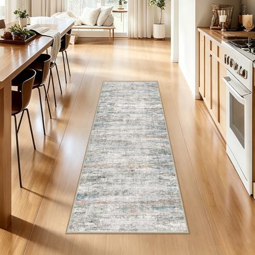 Washable Runners for Hallway 2x6 Runner Rug,Ultra-Thin Kitchen Runner Rugs,Non-Slip Backing Entryway Rug Runner,Abstract Carpet for Hallways,Bedroom,Dining,Laundry Room by Unknown