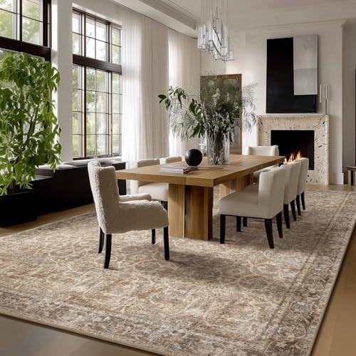 Machine Washable Rugs for Living Room: 9x12 Area Rugs for Bedroom - Image 4