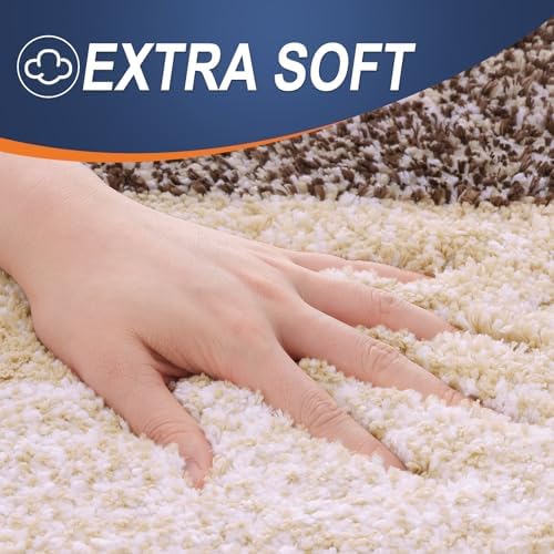 OLANLY Bathroom Runner Rug 59x20, Extra Soft Absorbent Microfiber Bath Rugs - Image 2