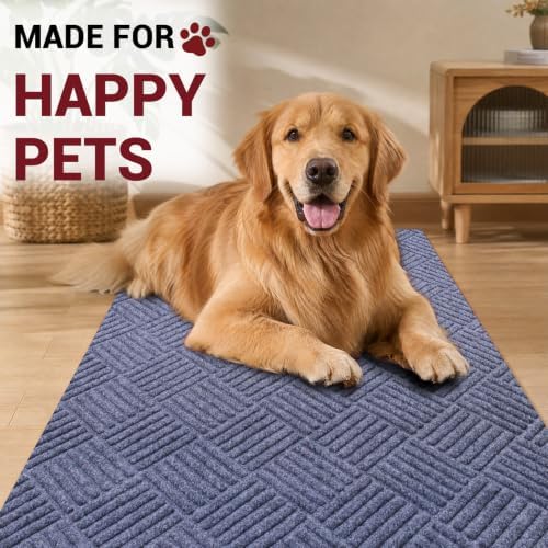 DAKKIONY Diamond Runner Rug, Non-Slip Rubber Backing, Gray, 3 x 10 Ft - Image 6