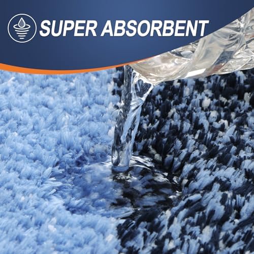 OLANLY Large Bathroom Rugs 44x32, Extra Soft Absorbent Microfiber Bath Rugs - Image 4