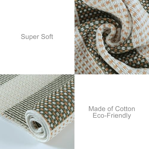 OJIA Outdoor Rug 3'x5' Washable Entryway Rugs Front Door Mat Porch Rug - Image 6