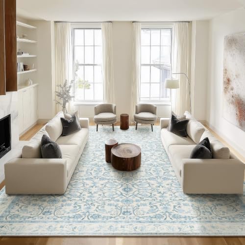 Machine Washable Rugs for Living Room: 10x14 Area Rugs for Bedroom - Image 2