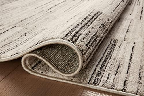 Loloi Darby Charcoal/Sand 2'-7" x 12'-0" Runner Rug - Image 4