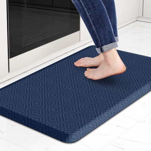 Anti-Fatigue Kitchen Mats for Floor Standing and Comfort Desk Mats 17"x28" by Mattitude