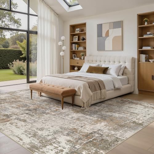 DMOYEST Area Rug Living Room Rugs 8x10 Washable Abstract Carpet - Image 3