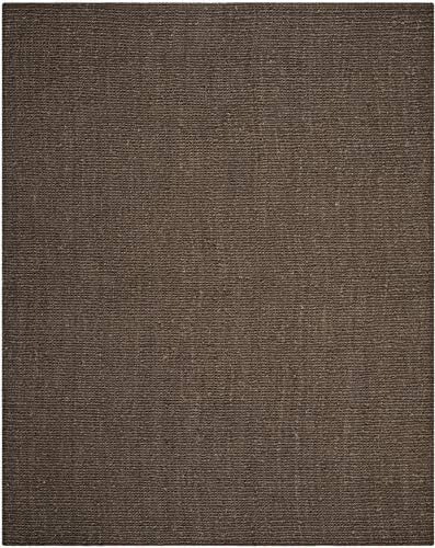 SAFAVIEH Natural Fiber Area Rug 9x12, Jute Knotted Large Brown NF447D - Image 3
