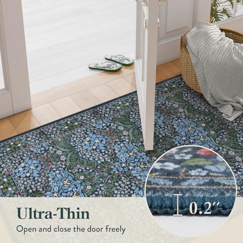 Lahome Floral Washable Kitchen Runner Rug, 2x6 Runners for Hallways - Image 4