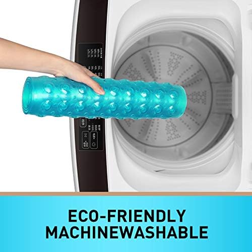 Sheepping Baby Bath Mat Non Slip Extra Long Bathtub Mat for Kids 40 X 16 Inch - Eco Friendly Bath Tub Mat with 200 Big Suction Cups,Machine Washable Shower Mat (Green) - Image 5