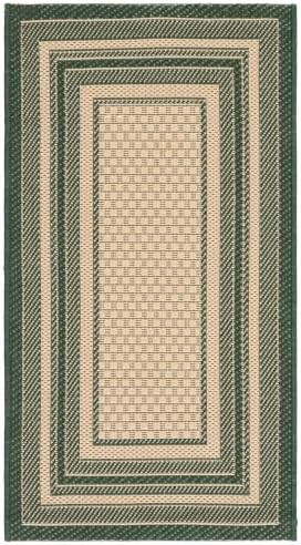 SAFAVIEH Courtyard Outdoor Accent Rug 2'3"x5', Beige CY8475-32212 - Image 3