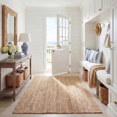 SAFAVIEH Natural Fiber Area Rug 5x8, Jute Knotted Natural NF447A by Unknown