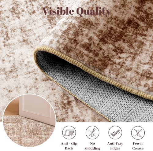 Homemate Washable Rug 6x9 Area Rugs - Vintage Rugs for Living Room - Image 4