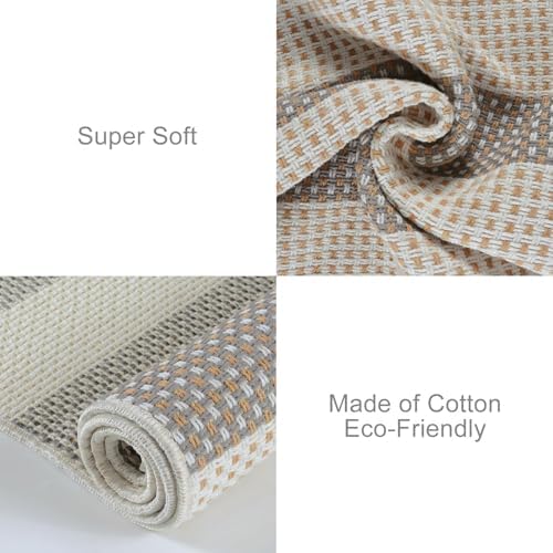 Fall Front Door Mat Outdoor Rugs 3'x5' Washable Area Rug Entryway Rugs - Image 6