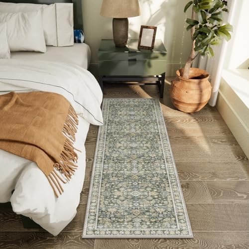 Machine Washable Hallway Runner Rug: 2'x6' Kitchen Rugs - Image 4