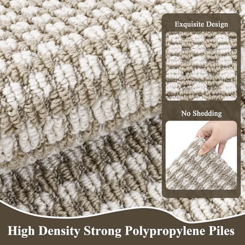 Ileading Runner Rug for Hallways 2.6'x10' Heavy-Duty Durable Entryway Floor Mat with Non Slip Rubber Backing Low-Pile High Traffic Carpet Machine Washable Accent Rugs for Kitchen, Living Room - Image 3