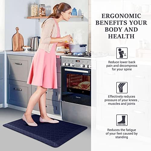 HappyTrends Kitchen Floor Mat - 4/5 Inch Thick Anti-Fatigue Kitchen Rug - Image 5