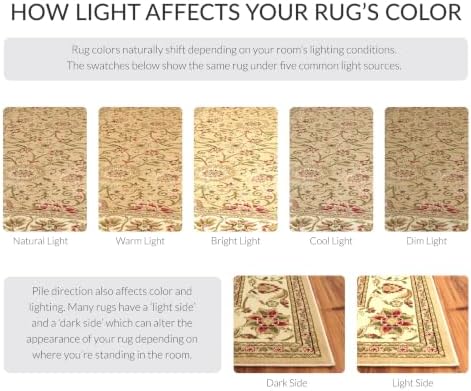 SAFAVIEH Lyndhurst Area Rug 8x11, Beige & Ivory LNH212D - Image 4
