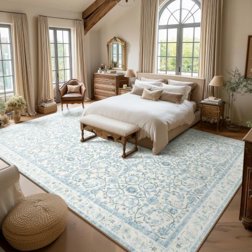 Machine Washable Rugs for Living Room: 10x14 Area Rugs for Bedroom - Image 5