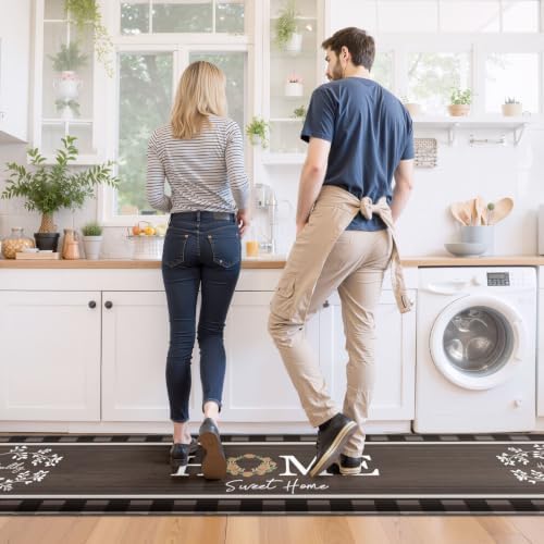 Kitchen Mats 2PCS, Anti Fatigue Rugs, 17.3x30+17.3x70in, Brown - Image 7
