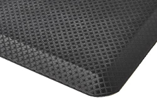 Amazon Basics 3/4" Rectangular Durable Anti-Fatigue Supportive Comfort Standing Mat, 32" x 20", Black - Image 3