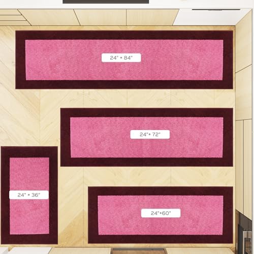 Kitchen Rug 24" x 70", Runner Rug for Hallway, (Roll Packing) - Image 5