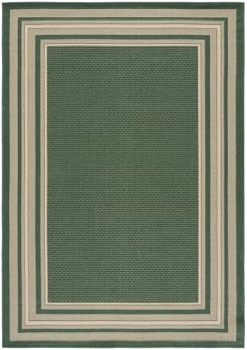 SAFAVIEH Courtyard Outdoor Rug 6'7"x9', Dark Green CY8475-32221 - Image 4