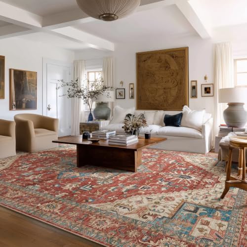 Machine Washable Rugs for Living Room: 10x14 Area Rugs for Bedroom - Image 2