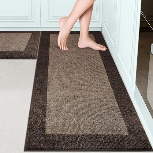 Kitchen Rugs Set (24" x 36"+ 24" x 60"), Runner Rug Roll Packing by Unknown