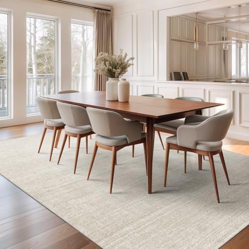 Valenrug 6x9 Area Rugs Non Slip, Large Washable Rugs for Living Room, Beige - Image 6