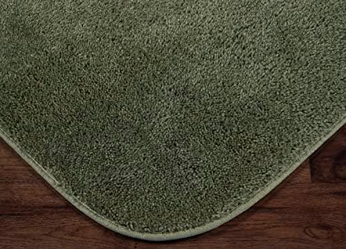 Garland Rug Traditional Nylon Washable Deep Fern 2 Bath Rugs (17" X 24", 21" X 34") - Soft, Absorbent, and Stylish for Your Bathroom - Image 3