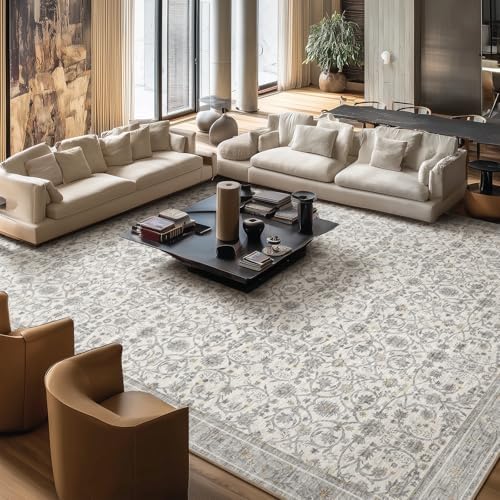 Machine Washable Rugs for Living Room: 10x14 Area Rugs for Bedroom - Image 2