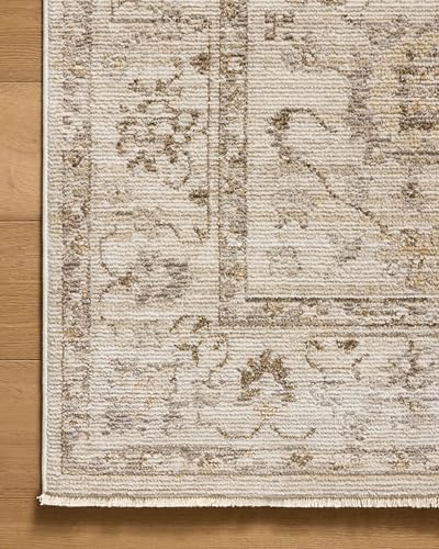 Loloi Magnolia Home Pace Natural/Stone 2'-7" x 7'-6" Runner Rug - Image 7