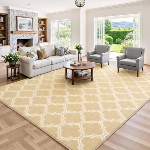 Keeko 4x6 Area Rugs for Living Room,Soft Washable Memory Foam Bedroom Rug by Keeko