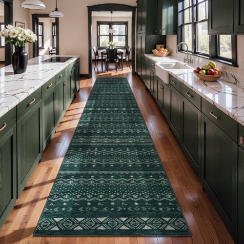 SERISSA 2x14 Washable Non-Slip Boho Runner Rug for Hallway - Image 2