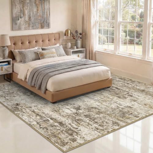 8x10 Area Rugs Washable Abstract Rug for Living Room Bedroom - Image 3