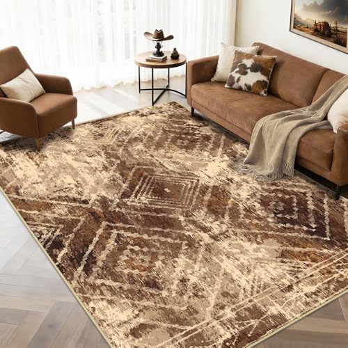 BESTSWEETIE 6'x9' Washable Area Rug for Living Room Bedroom Cow Print - Image 7