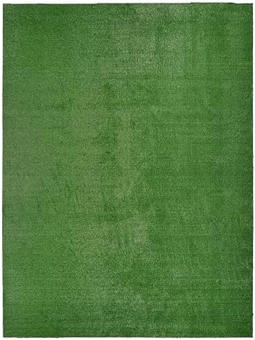 Garland Rug Artificial Grass 12 Ft. X 15 Ft. Large Indoor/Outdoor Area Rug Green -Lush Green, Durable, and Low-Maintenance for Patios, Lawns, and More by Garland+Rug