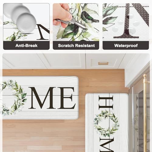 KIMODE Kitchen Mats for Floor 2PCS Anti Fatigue Cushioned Kitchen Rugs - Image 6