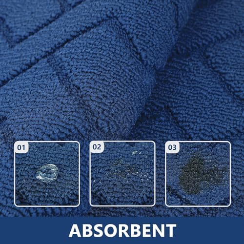 hicorfe Kitchen Runner Rug,20"x59"+20"x32" Kitchen Set,Non-Slip Kitchen Mat - Image 4