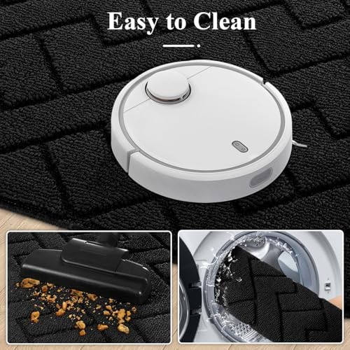 hicorfe Kitchen Runner Rug,24"x71"+20"x32" Kitchen Set,Non-Slip Kitchen Mat - Image 5