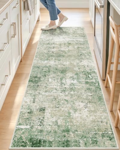 OLANLY 2x6 Washable Runner Rug, Soft Non Slip Carpet for Hallway Kitchen by OLANLY