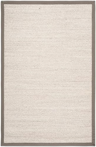 SAFAVIEH Natural Fiber Accent Rug 2x3 Textured, Marble & Khaki NF143E by Unknown