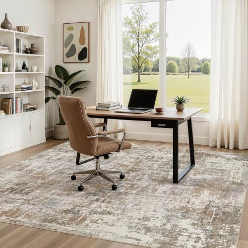DMOYEST Area Rug Living Room Rugs 6x9 Washable Abstract Carpet - Image 4