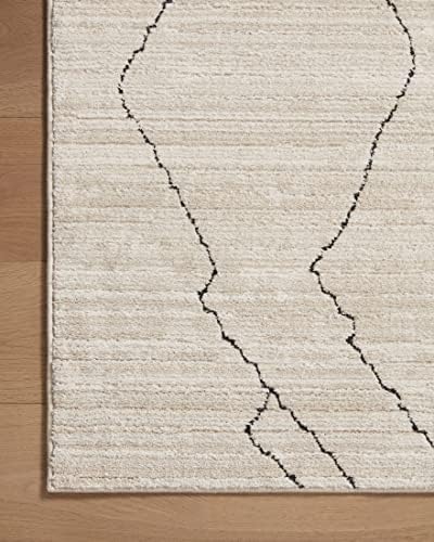 Loloi Darby Sand/Charcoal 7'-10" x 10' Area Rug - Image 6
