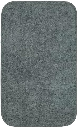 Garland Rug Traditional Bath Rug, 30-Inch by 50-Inch, Dark Gray by Garland+Rug
