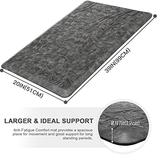 Kitchen Mat Cushioned Anti-Fatigue Comfort Standing Mat Rug for Home,Office - Image 2